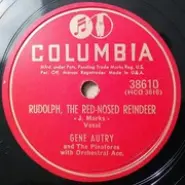 Cover art for Rudolph the Red-Nosed Reindeer lyrics by Gene Autry & The Pinafores