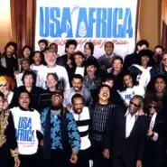 Cover art for We Are The World lyrics by USA for Africa